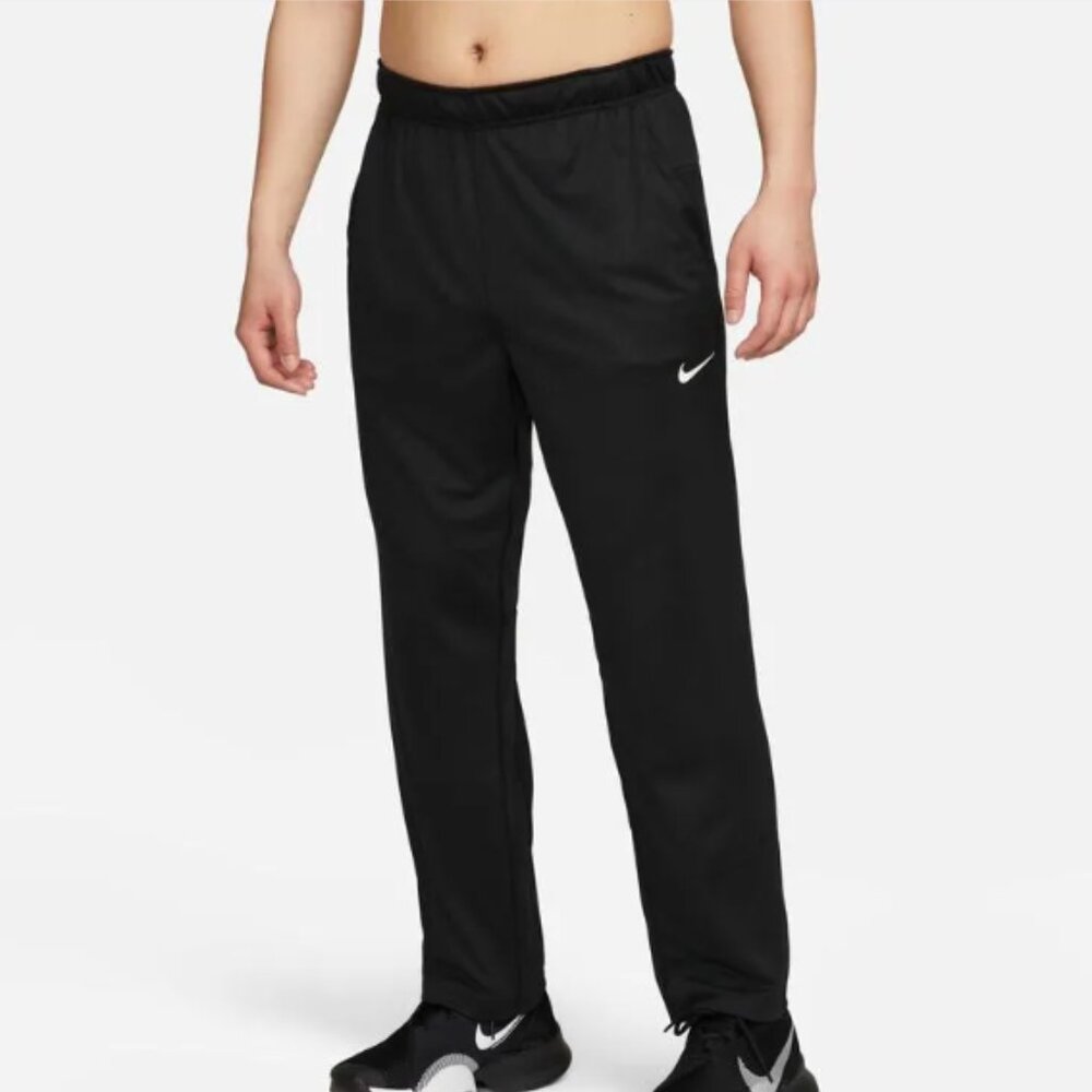 Nike Black Men's Athletic Training Pull On Standard Fit Elastic Pants XL NWOT